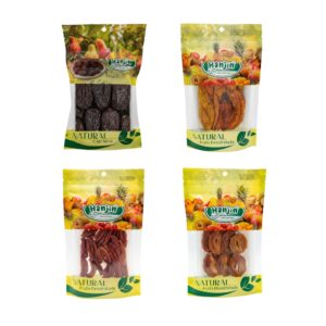 15514618226 hanjin kit premium 4 frutas desidratadas manga sapoti goiaba 100g cada caju 200g natural nordest.jpg
