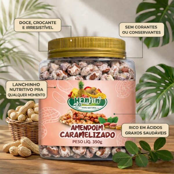 15592110118 kit castanha de caju com alho e sal 250g e amendoim caramelizado pote 350g hanjin 7.jpg