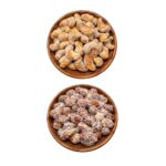 kit castanha de caju doce crocante 370g e amendoim caramelizado 350g hanjin