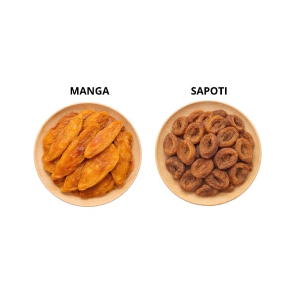 kit fruta secas 200g manga,sapoti sem adição de açúca hanjin